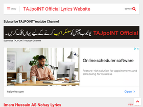 'tajpoints.com' screenshot