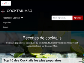 'cocktailmag.fr' screenshot