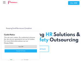 'peninsulacanada.com' screenshot