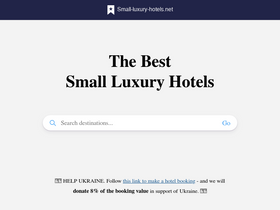 'small-luxury-hotels.net' screenshot