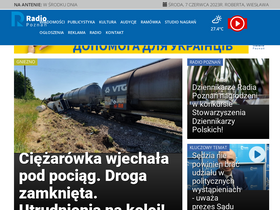 'radiopoznan.fm' screenshot