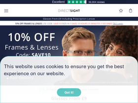 'directsight.co.uk' screenshot