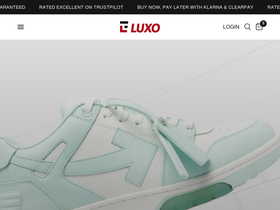 Luxo Fashion homepage screenshot