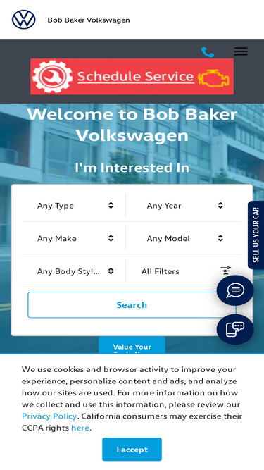 bobbakervw.com