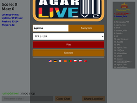 'agar.live' screenshot