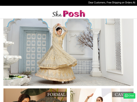 'shaposh.pk' screenshot