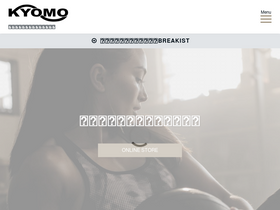 'kyomo.jp' screenshot