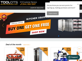 'toolots.com' screenshot