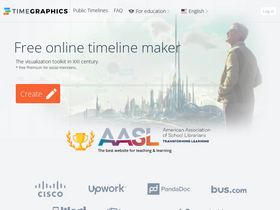 'time.graphics' screenshot