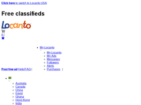 'locanto.com.bd' screenshot
