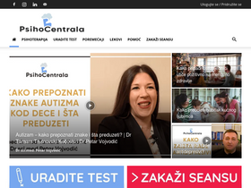 'psihocentrala.com' screenshot