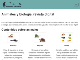 'animalesbiologia.com' screenshot