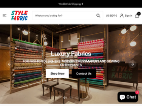 stylefabricbd.com homepage screenshot