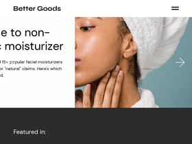 'bettergoods.org' screenshot