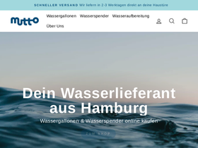 mutto.com homepage screenshot