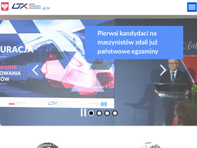 'utk.gov.pl' screenshot