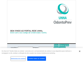 'redeunna.com.br' screenshot