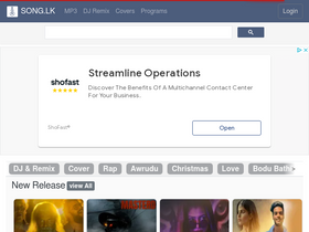 'song.lk' screenshot