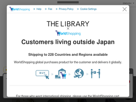 'the-lib.jp' screenshot