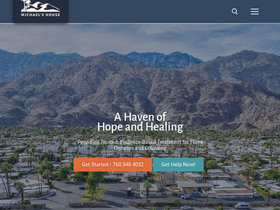 'michaelshouse.com' screenshot