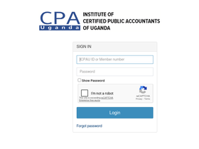 'icpauportal.com' screenshot