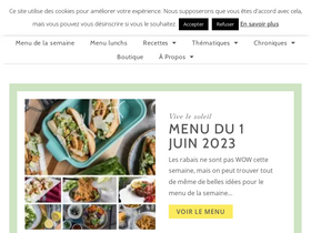 'cinqfourchettes.com' screenshot