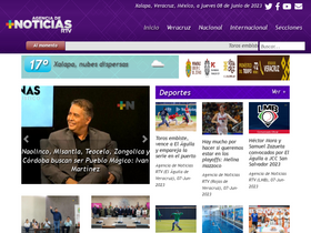 'masnoticias.mx' screenshot