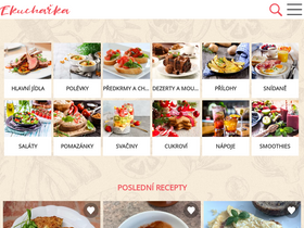 'ekucharka.cz' screenshot