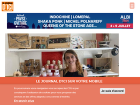 'lejournaldici.com' screenshot