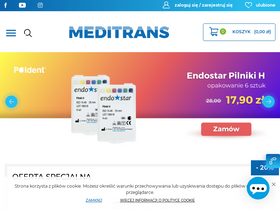 'e-meditrans.pl' screenshot