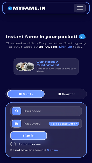 myfame.in