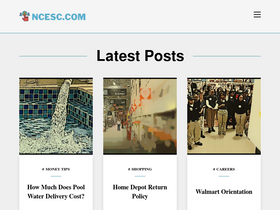 'ncesc.com' screenshot
