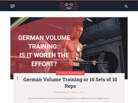 'bodybuilding-wizard.com' screenshot