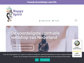 'happy-spirit.nl' screenshot