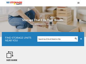 'usstoragecenters.com' screenshot