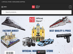 'mouldking.store' screenshot