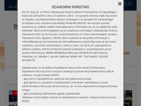 'opowiecie.info' screenshot