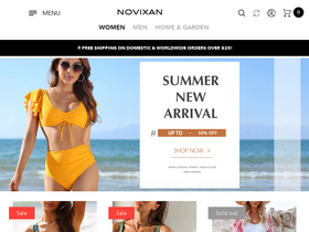 novixan.com homepage screenshot
