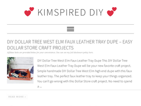 'kimspireddiy.com' screenshot