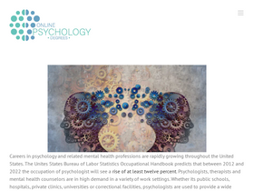 'online-psychology-degrees.org' screenshot