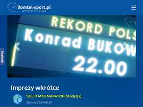 'domtel-sport.pl' screenshot