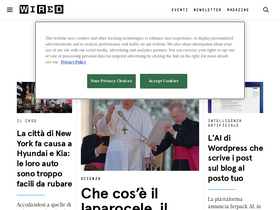'wired.it' screenshot