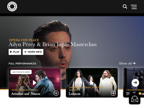 'operavision.eu' screenshot