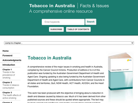 'tobaccoinaustralia.org.au' screenshot