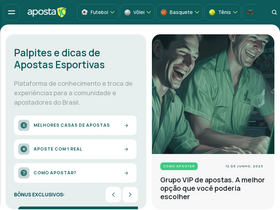 'aposta10.com' screenshot