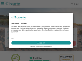 'travanto.de' screenshot