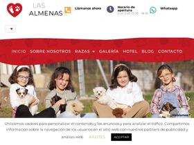 'almenas.es' screenshot