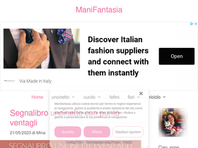 'manifantasia.it' screenshot