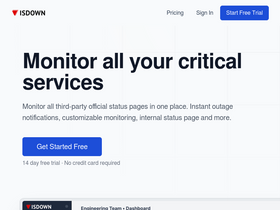 'isdown.app' screenshot