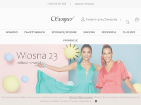 'e-semper.pl' screenshot